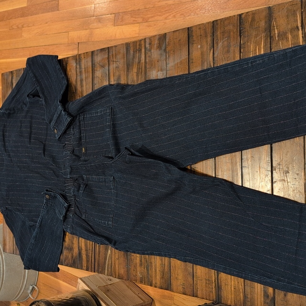 Lee Union-alls Denim Jumpsuit Pinstripe - Picture 11 of 12